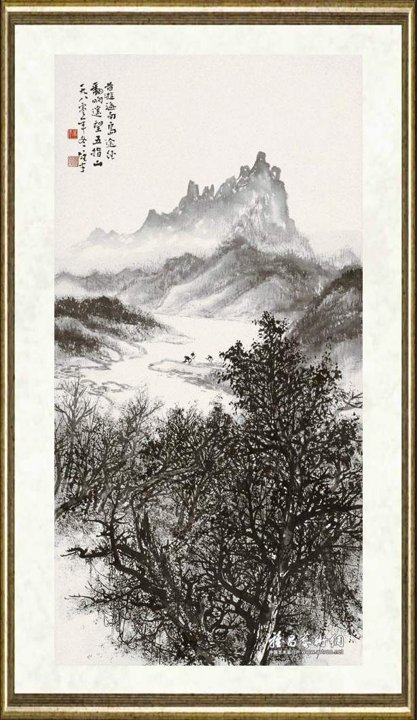 黎雄才_遥望五指山