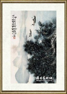 黎雄才_雨后渔舟