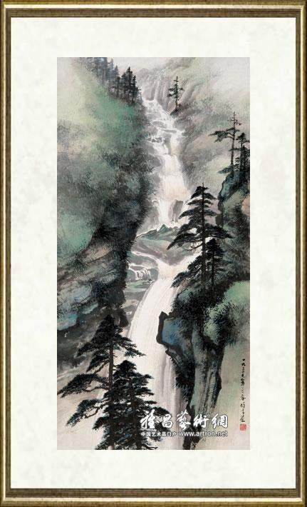 黎雄才_黄山瀑