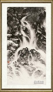 黎雄才_鼎湖飞水潭
