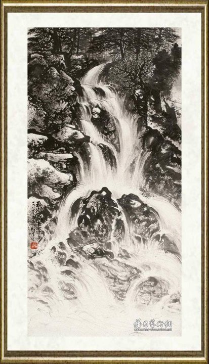 黎雄才_鼎湖飞水潭