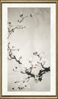贾冰吾_玉兰图