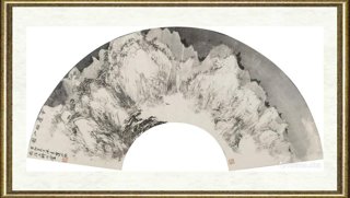 贾冰吾_雪覆松山图