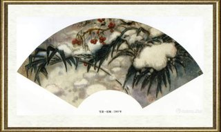 李碧霞_雪景~棕榈