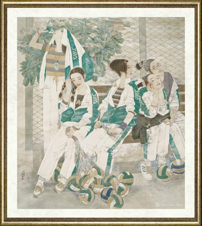 李志刚（国画）_绿韵新生