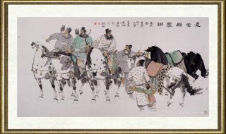 李志刚（国画）_长安雄聚图