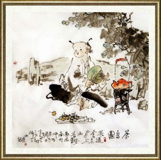 吕士荣_茶香图