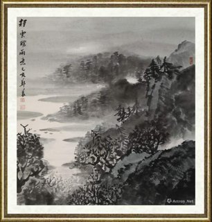 郑义_轻云釀雨意