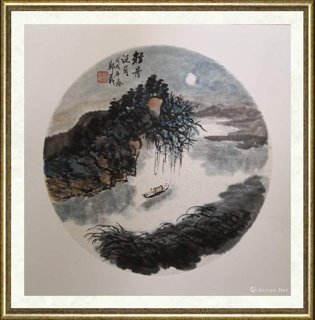 郑义_轻舟泛月