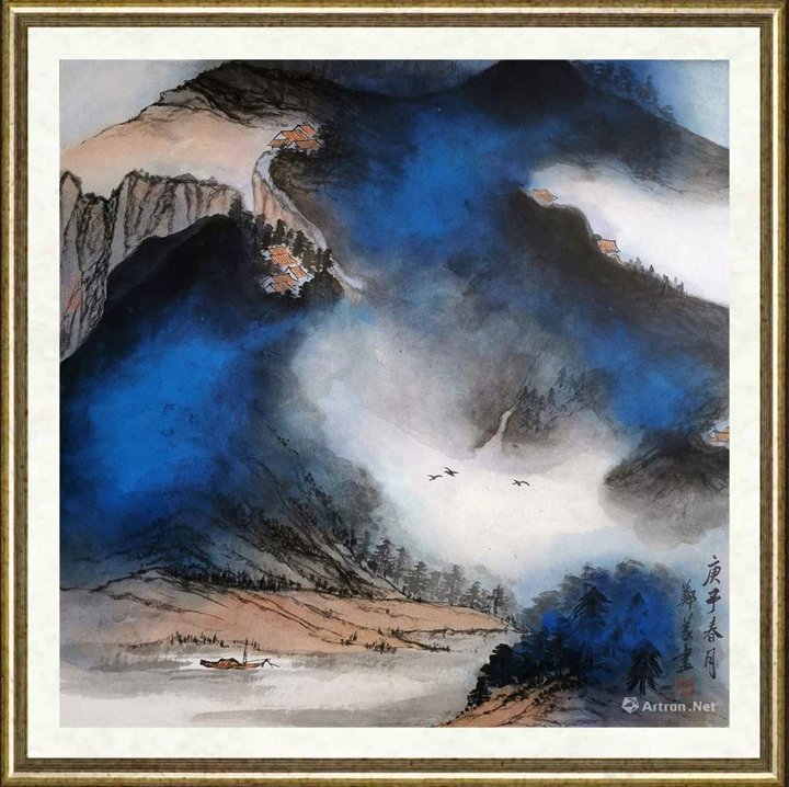 郑义_雨过山色青