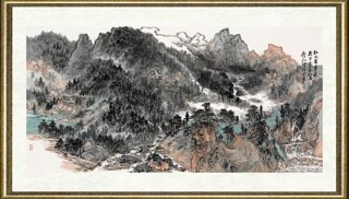 齐宏伟_红山苍翠图