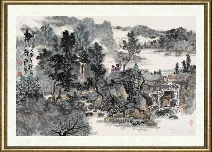 齐宏伟_郊游图