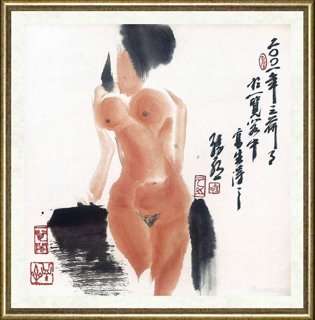 孙永_花卉、人物作品系列017