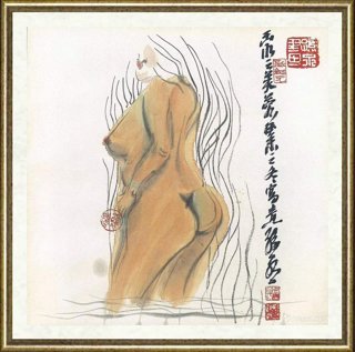 孙永_花卉、人物作品系列018