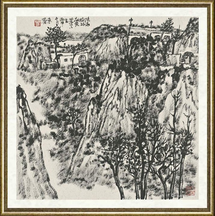 崔东湑_麻黄梁记景系列之十三