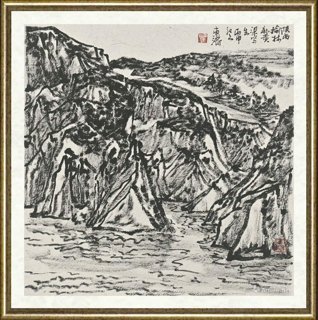 崔东湑_麻黄梁记景系列之四