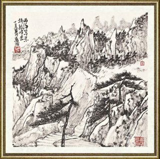 崔东湑_黄山写景系列之一