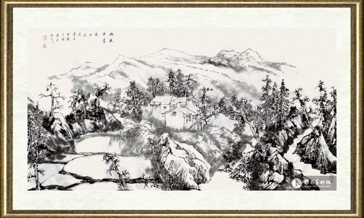 谭长德_衡岳雪霁