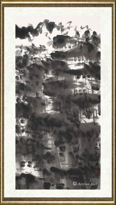 王鸣_羽空水墨作品20