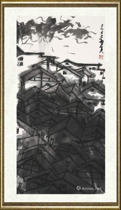 王鸣_羽空水墨作品30