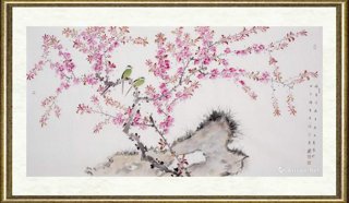 郭慧庆_小写意花鸟011