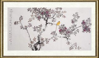郭慧庆_小写意花鸟015
