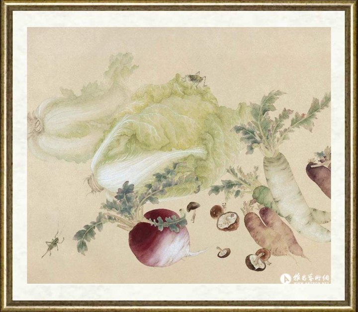 赵上慧_菜根香（局部）