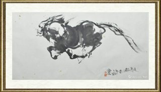 李乃蔚_走马图