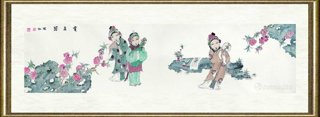 谢晓虹_赏春图