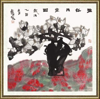 魏金修_雅俗共赏图