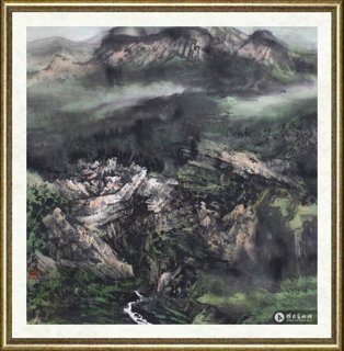秦岭_翠韵图