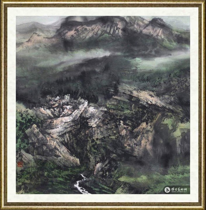 秦岭_翠韵图