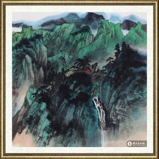 秦岭_苍翠清泉
