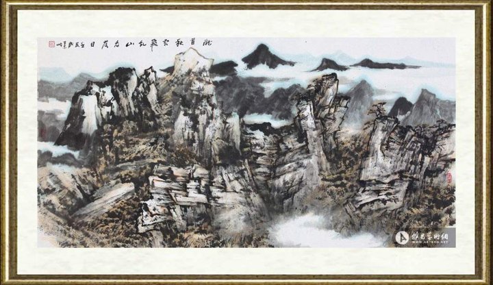 秦岭_陇首秋云飞
