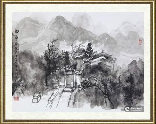 秦岭_雨后