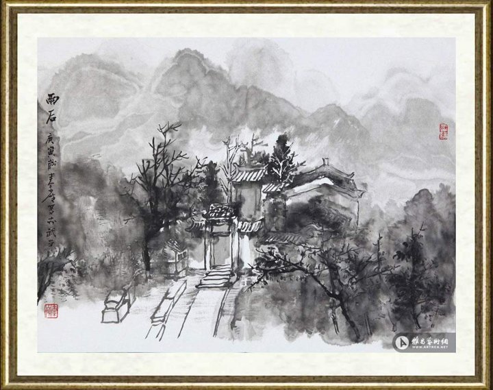 秦岭_雨后