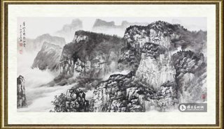秦岭_青山呈露新如染