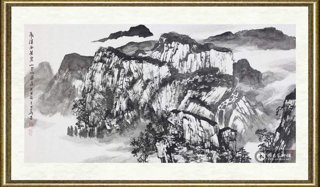 秦岭_飞瀑濑苍崖