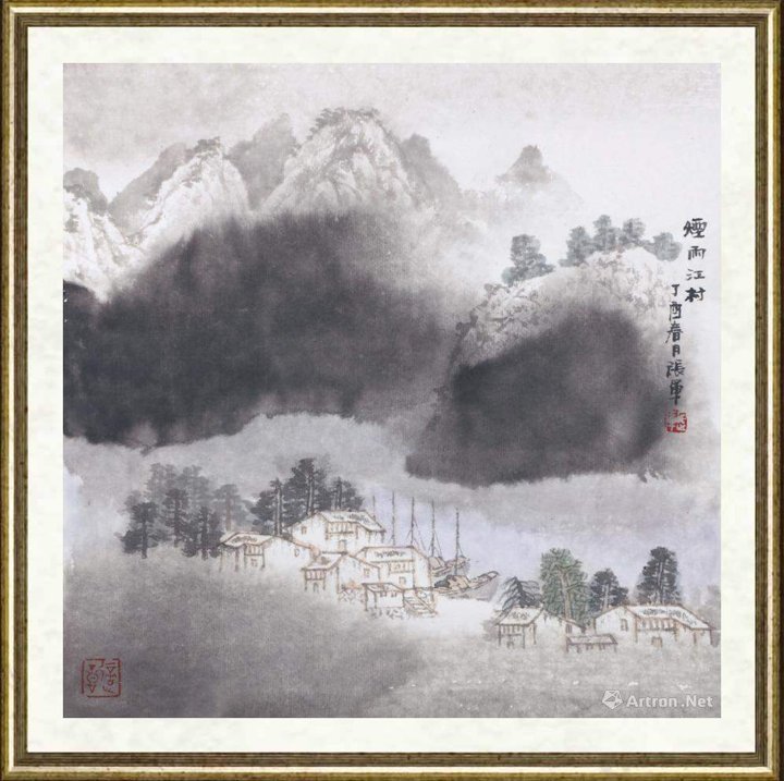 张军_烟雨江村