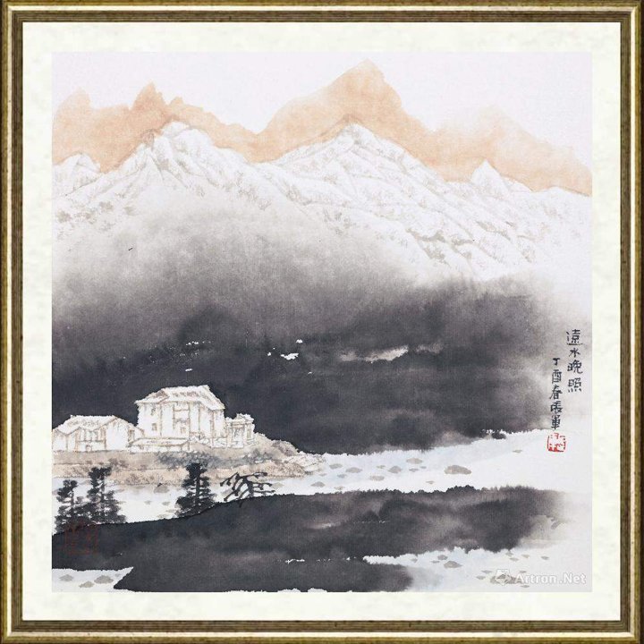 张军_远水晚照