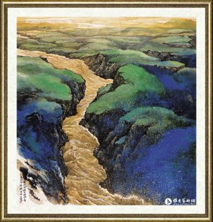万鼎_黄河涌进大地回春