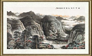 王犇_锦绣万峦春雨时