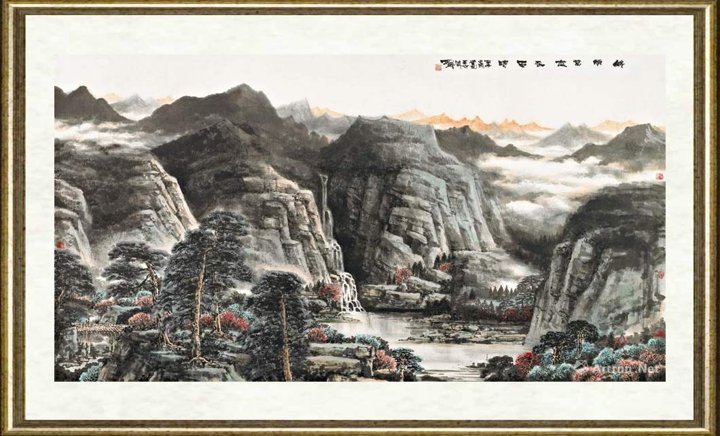 王犇_锦绣万峦春雨时
