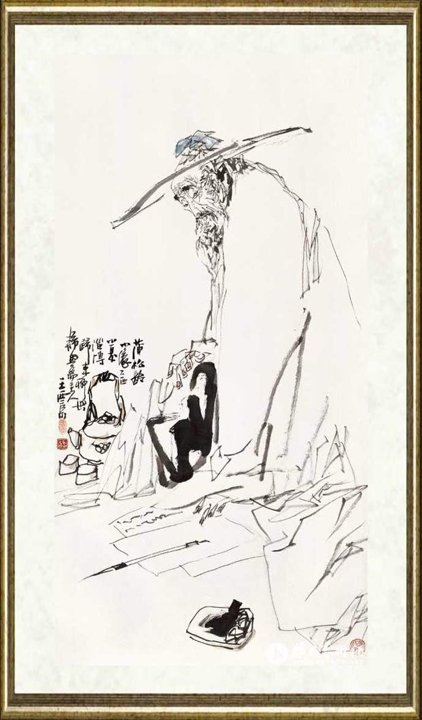 王西京_蒲松龄小像