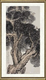 赵步唐_老柏迎雪