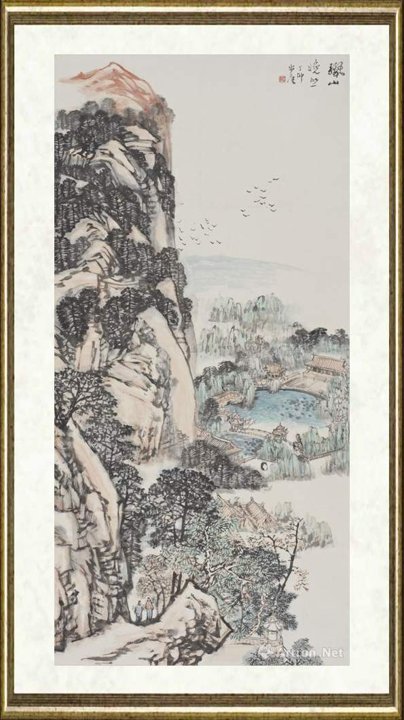 赵步唐_骊山晚照