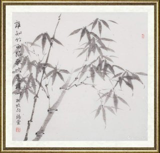 李鸿照_竹