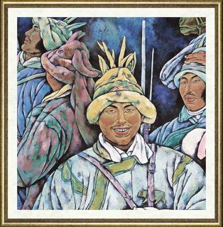 曹香滨_鄂伦春人从大山林走来-局部2