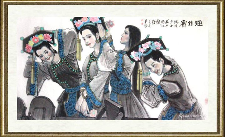 赵华胜_《迎佳图》