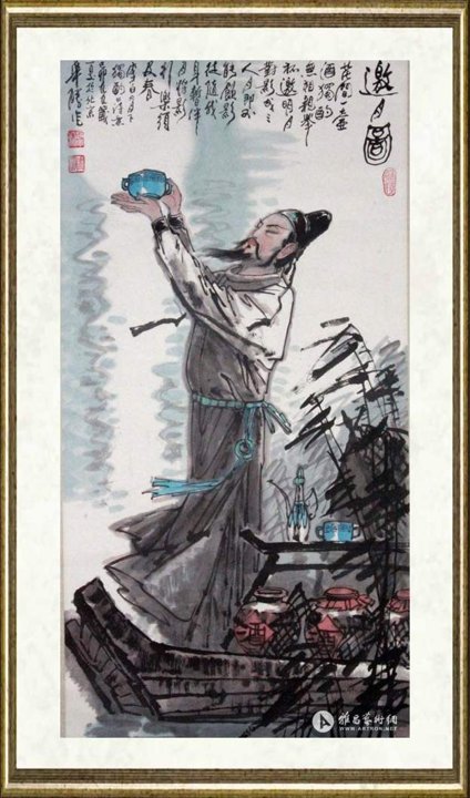 赵华胜_《邀月图》